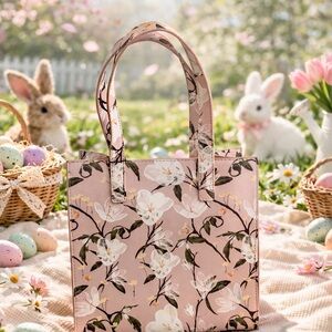 Ted Baker Icon Floral Pink Tote Bag